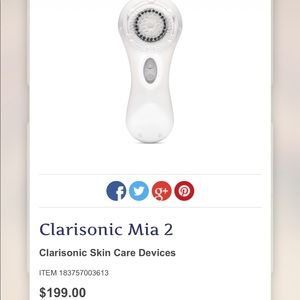 Clarisonic Mia 2, unused (box not included)
